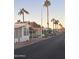 Neatly arranged mobile homes in a sunny community at 9427 E University Dr # 46, Mesa, AZ 85207