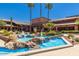 Attractive community fountain with landscaping at 17200 W Bell Rd # 1218, Surprise, AZ 85374
