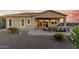 Relaxing backyard oasis with patio and pool at 18668 W Chuckwalla Canyon Rd, Goodyear, AZ 85338