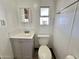 Clean bathroom with vanity, toilet and shower at 303 S Recker Rd # 175, Mesa, AZ 85206