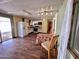Kitchen features white appliances and a dining area at 303 S Recker Rd # 175, Mesa, AZ 85206