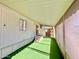 Screened porch with access to backyard at 303 S Recker Rd # 175, Mesa, AZ 85206