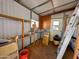Workshop with shelves, ladder and tools at 303 S Recker Rd # 175, Mesa, AZ 85206