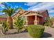 Attractive one-story home with desert landscaping and a covered porch at 4962 E Amarillo Dr, San Tan Valley, AZ 85140