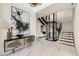 Bright and spacious entry with modern decor and elevator access at 5008 N Ascent Dr, Scottsdale, AZ 85251