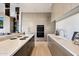 Modern kitchen with top-of-the-line appliances and a large island at 5008 N Ascent Dr, Scottsdale, AZ 85251