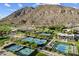 Community tennis courts with mountain views at 5008 N Ascent Dr, Scottsdale, AZ 85251