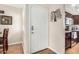 Condo entry with a view of the living area and kitchen at 9450 E Becker Ln # 1094, Scottsdale, AZ 85260