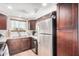 Modern kitchen featuring stainless steel appliances and ample cabinetry at 9450 E Becker Ln # 1094, Scottsdale, AZ 85260