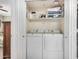Laundry closet with washer and dryer included at 9450 E Becker Ln # 1094, Scottsdale, AZ 85260