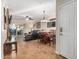 Open living area with tile flooring, and comfortable seating at 9450 E Becker Ln # 1094, Scottsdale, AZ 85260