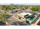 Modern home and pool, showcasing mountain views at 3125 N 86Th Pl, Scottsdale, AZ 85251
