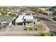 Modern home with flat roof and landscaped yard at 3125 N 86Th Pl, Scottsdale, AZ 85251