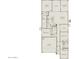 One-story floor plan with 4 bedrooms, 2 baths, and a 2-car garage at 4833 S 251St Dr, Buckeye, AZ 85326