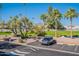Parking lot with mountain view at 7820 E Camelback Rd # 209, Scottsdale, AZ 85251