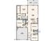 Four-bedroom, two-bathroom home with an open floor plan and covered patio at 40000 W Bravo Dr, Maricopa, AZ 85138