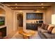 Comfortable living room with wet bar and stunning views at 10040 E Happy Valley Rd # 504, Scottsdale, AZ 85255