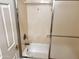 Clean bathroom with a bathtub and shower at 1445 E Broadway Rd # 120, Tempe, AZ 85282