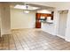 Kitchen with granite countertops and wood cabinets at 1445 E Broadway Rd # 120, Tempe, AZ 85282