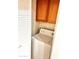 Laundry closet with washer and dryer at 1445 E Broadway Rd # 120, Tempe, AZ 85282