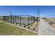 Well-maintained pickleball courts in a community park setting at 2384 E Spur Dr, San Tan Valley, AZ 85140