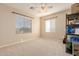 Spacious bedroom with large window and closet at 25714 N 70Th Ln, Peoria, AZ 85383