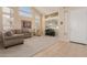 Spacious living room with high ceilings and neutral decor at 25714 N 70Th Ln, Peoria, AZ 85383