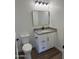 Stylish bathroom featuring granite countertop and a contemporary vanity at 4237 E 4Th Ave, Apache Junction, AZ 85119