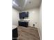 Laundry room with navy cabinets, granite counters, and a sink at 4237 E 4Th Ave, Apache Junction, AZ 85119