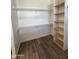Bright walk-in closet offering shelves and hanging space at 4237 E 4Th Ave, Apache Junction, AZ 85119