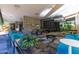 Game room with pool table, ping pong, and lounge seating at 7120 E Kierland Blvd # 416, Scottsdale, AZ 85254