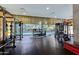 Modern gym with strength training and cardio equipment at 7120 E Kierland Blvd # 416, Scottsdale, AZ 85254