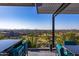 Relaxing patio with stunning mountain and city views at 7120 E Kierland Blvd # 416, Scottsdale, AZ 85254