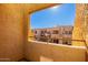 Balcony view overlooking the complex at 11640 N 51St Ave # 250, Glendale, AZ 85304