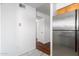 View of kitchen with stainless steel refrigerator at 11640 N 51St Ave # 250, Glendale, AZ 85304