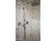 Walk-in shower with rainfall shower head at 19475 N Grayhawk Dr # 1115, Scottsdale, AZ 85255