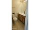 Clean bathroom with a vanity, toilet and tiled floor at 12459 W Benito Dr, Arizona City, AZ 85123