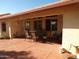 Covered patio with seating area, great for outdoor dining at 20707 N Ventana W Dr, Sun City, AZ 85373