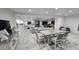 Open concept dining area with modern table and chairs at 2809 E Frye Rd, Phoenix, AZ 85048