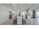 Modern kitchen with white cabinets and island at 2809 E Frye Rd, Phoenix, AZ 85048