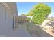 Backyard patio with seating area and shade cover at 453 S Rosemont --, Mesa, AZ 85206