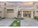 Home features a two-car garage and covered entry at 4710 N 65Th St, Scottsdale, AZ 85251