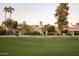 View of homes and lush green golf course at 4710 N 65Th St, Scottsdale, AZ 85251
