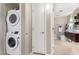 Convenient in-unit laundry with stackable washer/dryer at 7137 E Rancho Vista Dr # 2002, Scottsdale, AZ 85251
