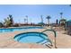 Community spa adjacent to the swimming pool at 7807 E Main St # Bb-21, Mesa, AZ 85207