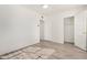 Spacious bedroom with wood-look floors, ceiling fan and closet at 1818 E Monterey Way, Phoenix, AZ 85016