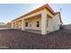 Single-story house with covered patio and rock landscaping at 30124 W Mckinley St, Buckeye, AZ 85396