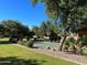 Community basketball court with surrounding landscaping at 3291 E Cherrywood Pl, Chandler, AZ 85249