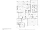 One-story home floor plan, featuring multiple bedrooms, a large living area, and a spacious kitchen at 3291 E Cherrywood Pl, Chandler, AZ 85249
