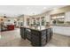 Open concept kitchen with an island and views into the Gathering room at 3291 E Cherrywood Pl, Chandler, AZ 85249